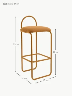 Bouclé-Thekenstuhl Angui