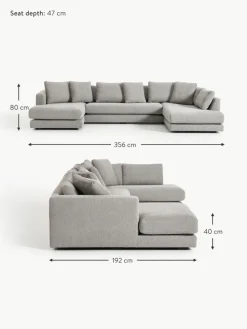 Bouclé-Wohnlandschaft Tribeca