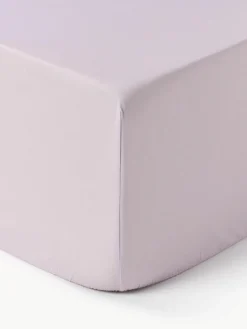 Boxspring-Spannbettlaken Elsie, Baumwollperkal