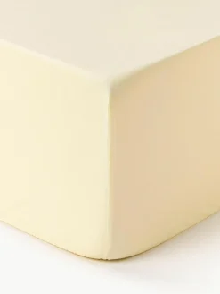 Boxspring-Spannbettlaken Elsie, Baumwollperkal