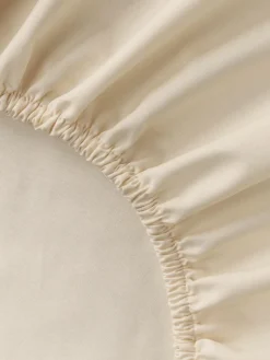 Boxspring-Spannbettlaken Elsie, Baumwollperkal