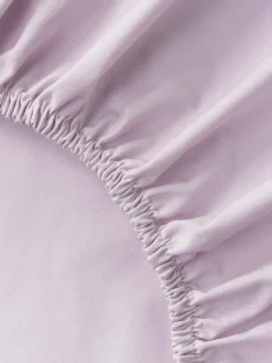 Boxspring-Spannbettlaken Elsie, Baumwollperkal