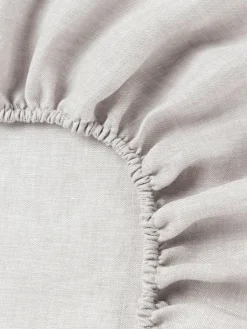 Boxspring-Spannbettlaken Linna, Leinen