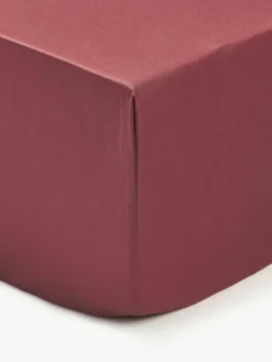 Boxspring-Spannbettlaken Premium, Baumwollsatin