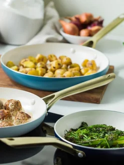 Bratpfannen Shades mit Antihaftbeschichtung, 3er-Set