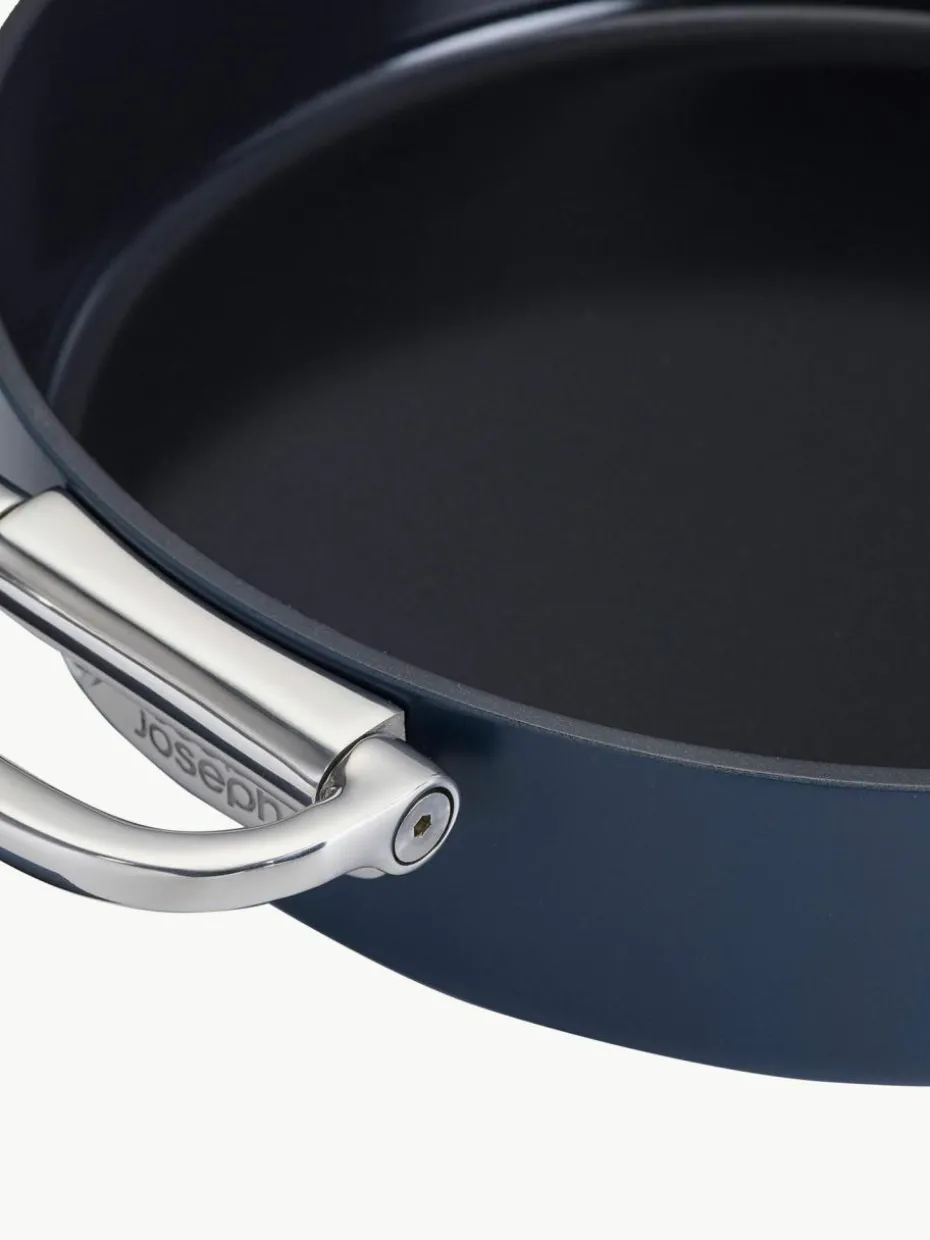 Bratpfannen Space mit Antihaft-Beschichtung und Pfannenschoner, 3er-Set