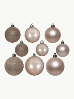 Bruchfeste Weihnachtskugeln Mona, 30er-Set