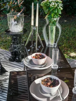 Champagnergläser Jellies mit Strukturmuster, 4 Stück