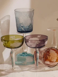 Champagnerschalen Peony, 6er-Set