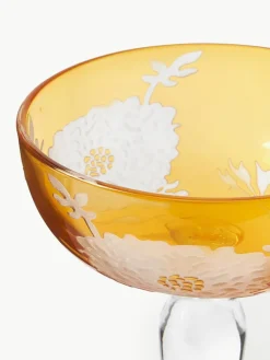 Champagnerschalen Peony, 6er-Set