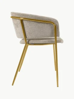 Chenille-Armlehnstühle Runnie, 2 Stück