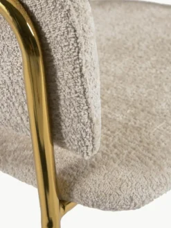 Chenille-Armlehnstühle Runnie, 2 Stück