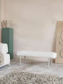 Chenille-Polsterbank Compo