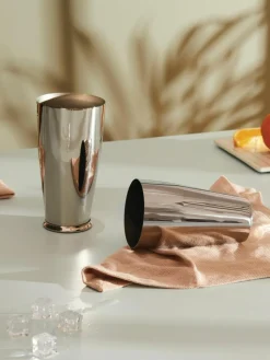 Cocktail-Set Lunar Eclipse aus Edelstahl, 5er-Set