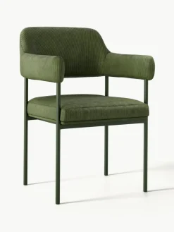 Cord-Armlehnstuhl Zoe