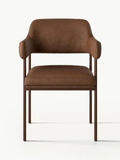 Cord-Armlehnstuhl Zoe