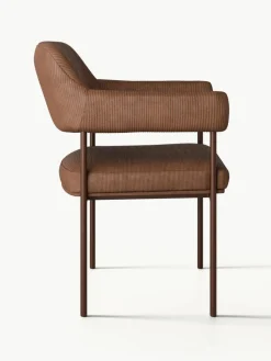 Cord-Armlehnstuhl Zoe