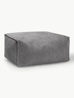 Cord-Bodenkissen Shara