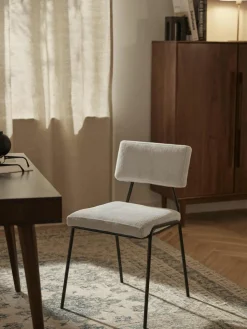 Cord-Polsterstühle Mats, 2 Stück