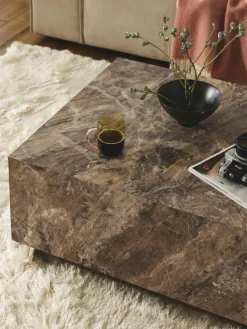 Couchtisch Lesley in Marmor-Optik