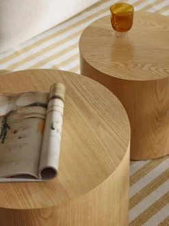 Couchtische Dan aus Holz, 2er-Set