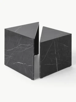 Couchtische Vilma in Marmor-Optik, 2er-Set