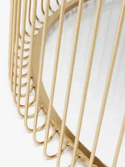 Couchtische Wire mit Glasplatte, 2er-Set