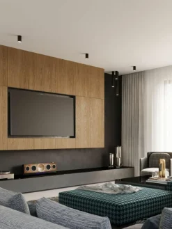 Deckenspot Castro, H 20 cm