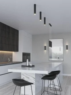 Deckenspot Castro, H 30 cm