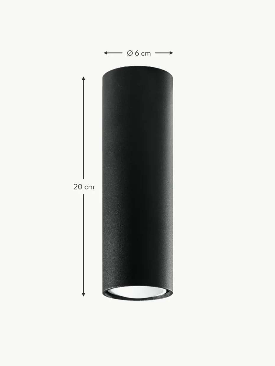 Deckenspot Castro, H 20 cm