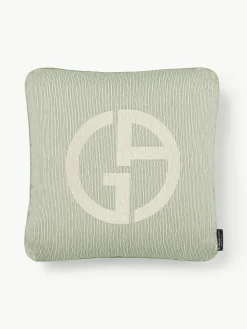 Dekokissen Janette mit Giorgio Armani-Logo