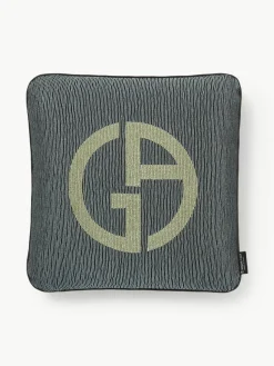 Dekokissen Janette mit Giorgio Armani-Logo