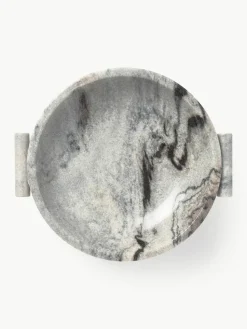 Deko-Schale Fossil aus Marmor, H 10 cm