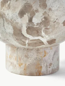 Deko-Schale Fossil aus Marmor, H 15 cm