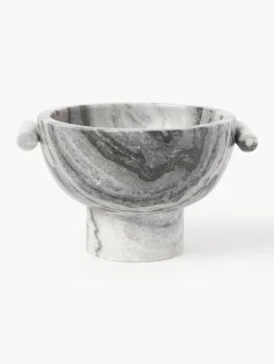 Deko-Schale Fossil aus Marmor, H 15 cm