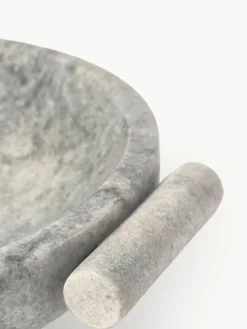 Deko-Schale Fossil aus Marmor, H 10 cm