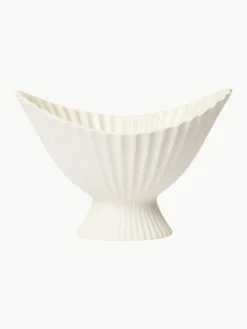 Deko-Schale Fountain aus Steinzeug, B 19 cm