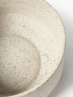 Deko-Schale Kamo mit rauer Oberfläche, H 13 cm