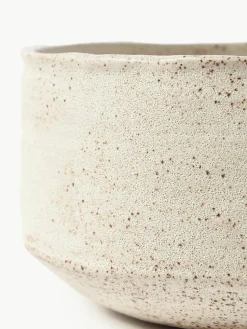 Deko-Schale Kamo mit rauer Oberfläche, H 13 cm