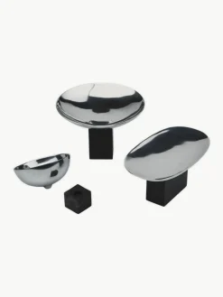 Deko-Schale Sapoto mit Marmor-Sockel