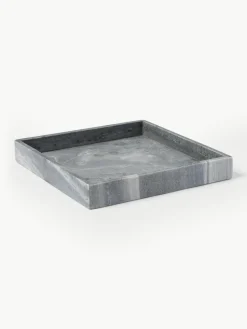 Deko-Tablett Venice aus Marmor