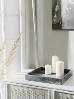 Deko-Tablett Venice aus Marmor