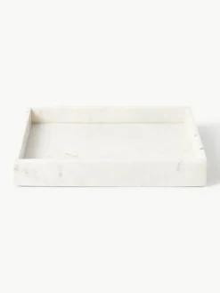 Deko-Tablett Venice aus Marmor