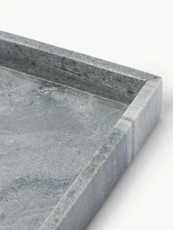 Deko-Tablett Venice aus Marmor