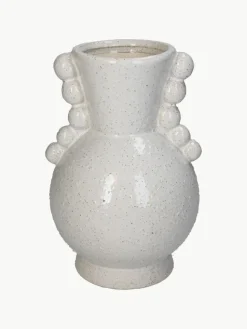 Deko-Vase Orchid aus Steingut, H 25 cm