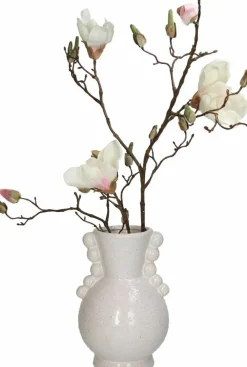 Deko-Vase Orchid aus Steingut, H 25 cm