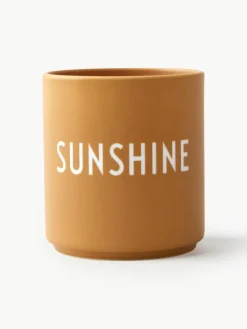 Design Becher Favourite SUNSHINE mit Schriftzug