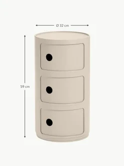 Design Container Componibili Bio, 3 Elemente