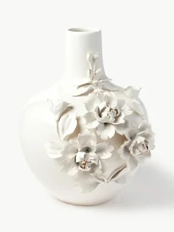 Design Porzellan-Vase Rose, H 37 cm