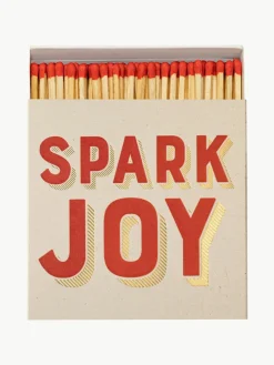 Design Streichholzschachtel Spark Joy